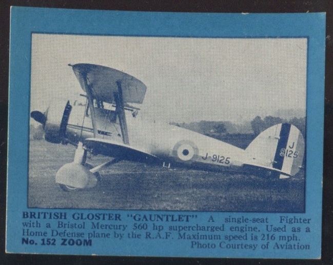 152 British Gloster Gauntlet